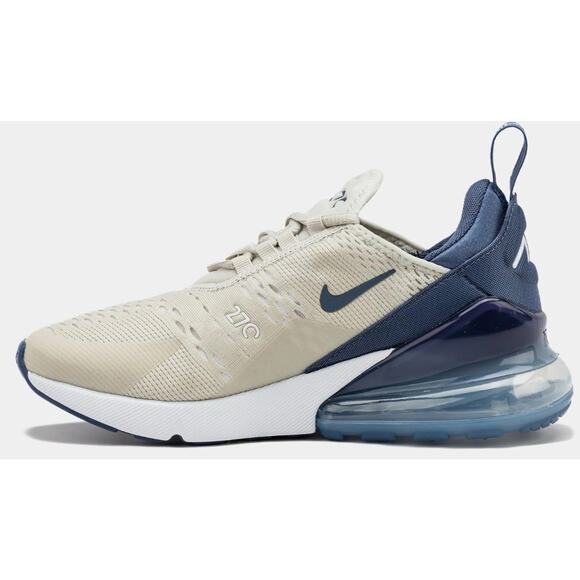 Nike Air Max 270 Light Bone/Diffused Blue-White FQ8783-072 Women’s 12/Men’s 10.5 - Picture 2 of 5